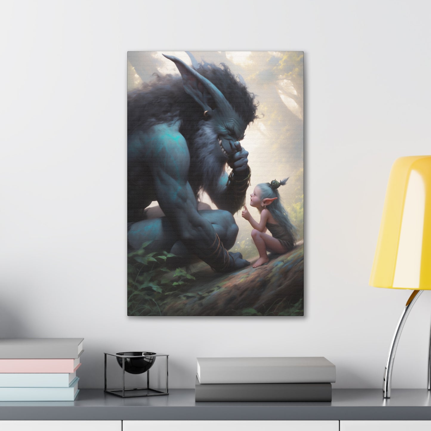 "Tall Tales" Canvas Stretched, 0.75" - Print