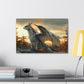 "Dawnbringer Drake"  Canvas Stretched, 0.75" - Print