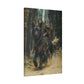 "Midnight Rider " Canvas Stretched, 0.75" - Print