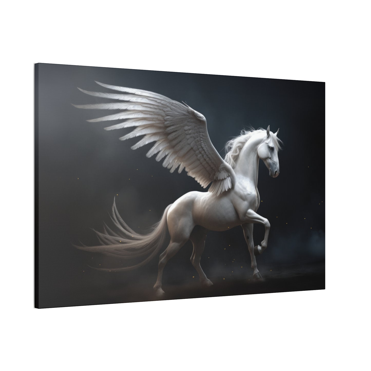 "Ethereal Pegasus"  Canvas Stretched, 0.75" - Print