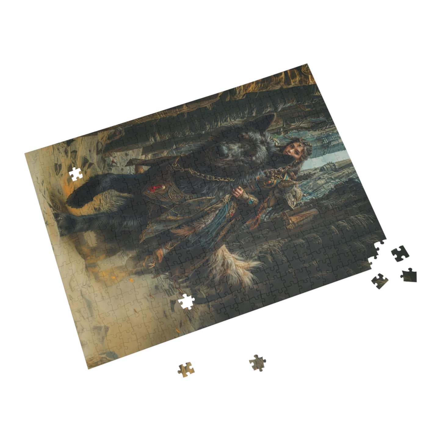 "Midnight Rider " Puzzle (500, 1000-Piece)