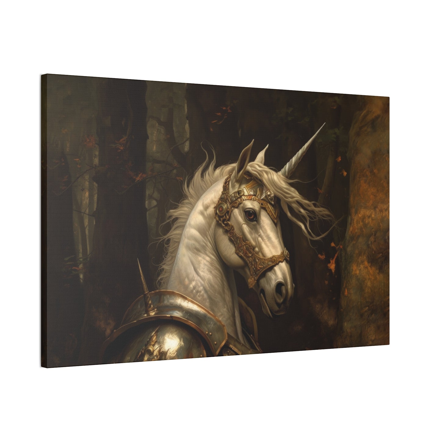 "Sir Hornblade Sentinal"  Canvas Stretched, 0.75" - Print