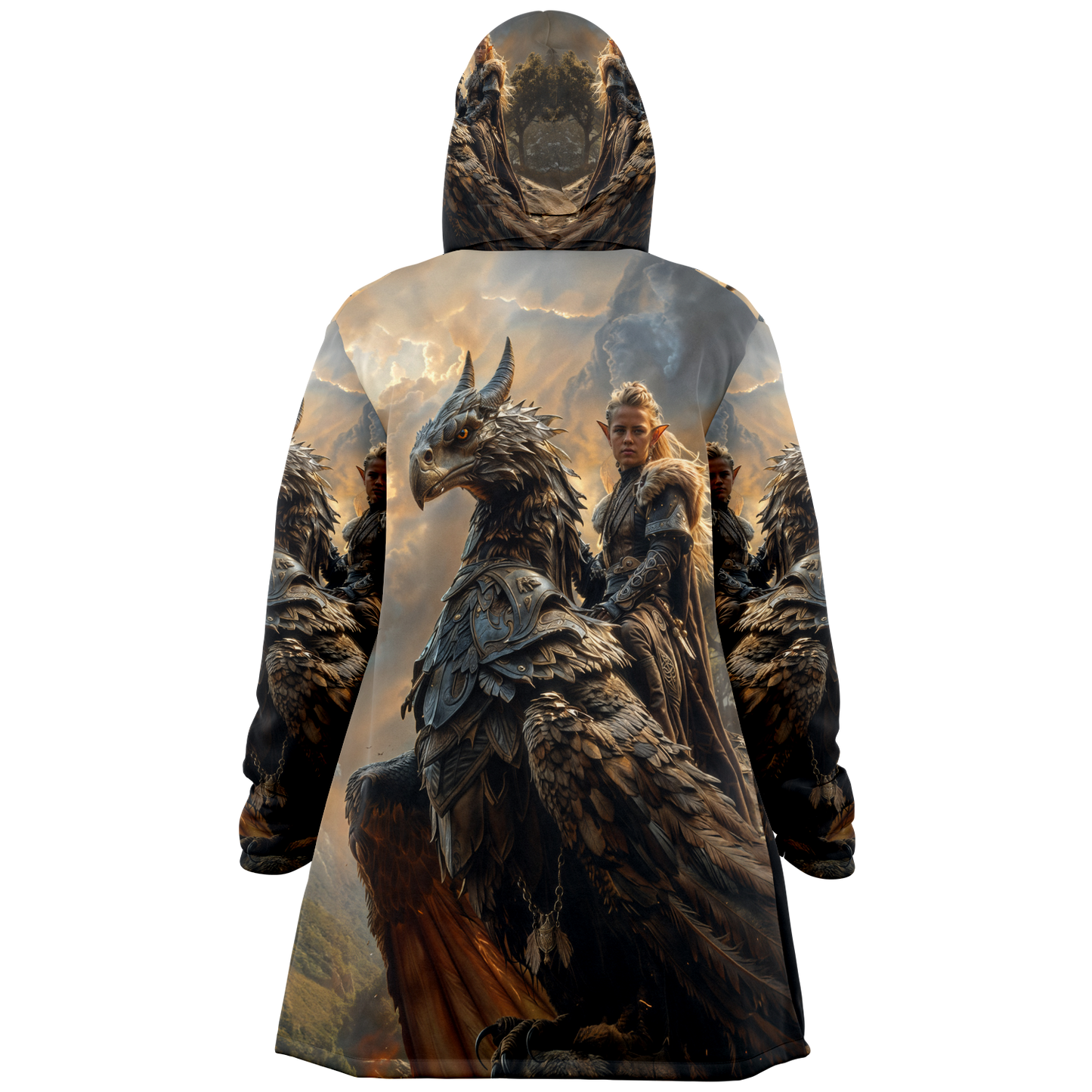 Black Rider Microfleece Cloak