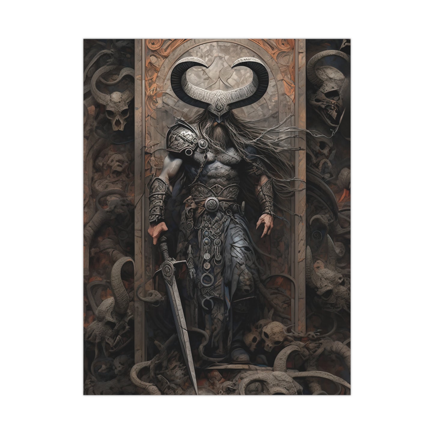 "A Vikings Niflheim" Poster - Print