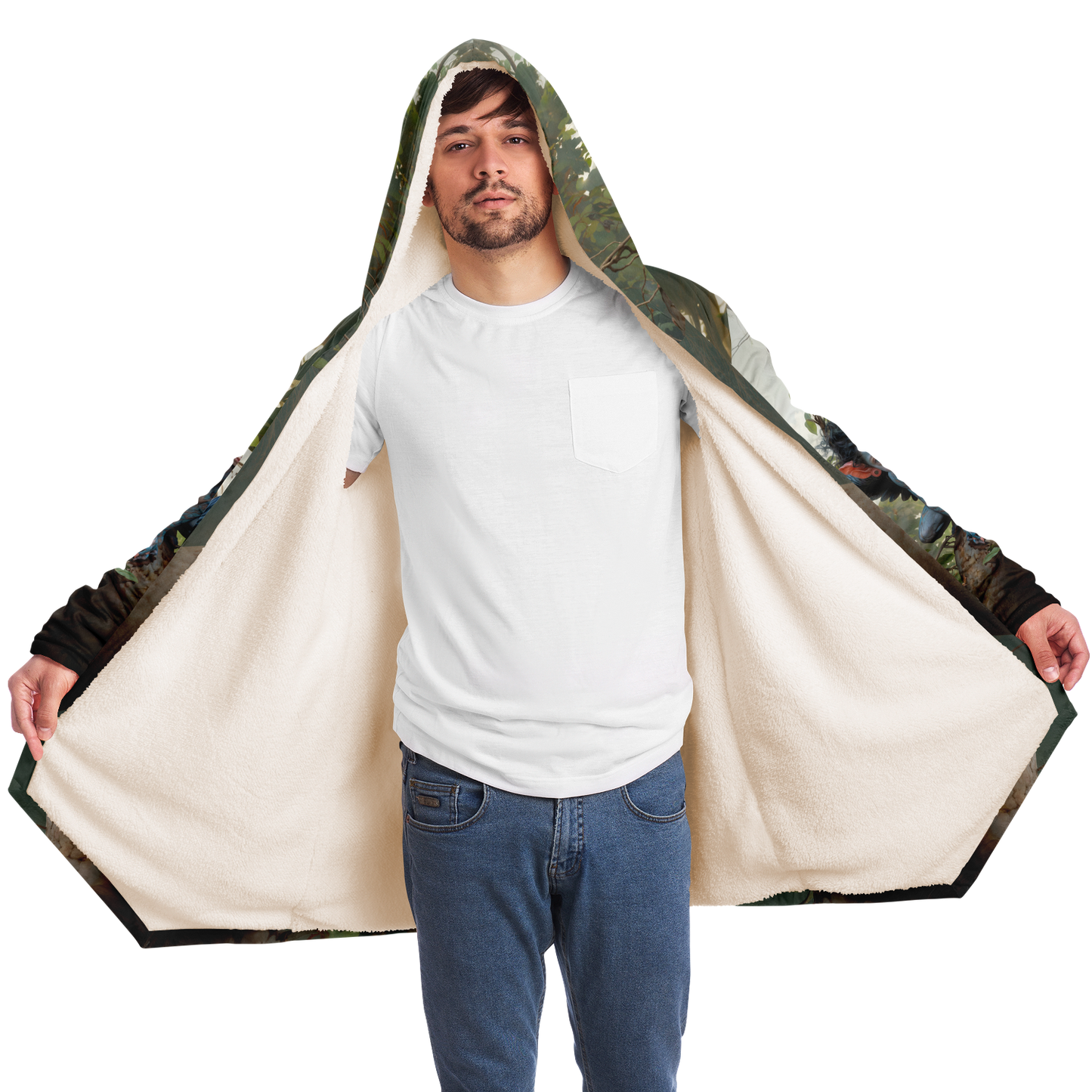 The Tree’s Secret Keeper Microfleece Cloak