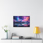 "Space Holiday"  Canvas Stretched, 0.75" - Print