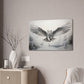 "Snowdrify Owl"  Canvas Stretched, 0.75" - Print