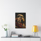 "Serpent King" Canvas Stretched, 0.75" - Print