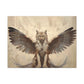 "Winged Wildcat"  Canvas Stretched, 0.75" - Print