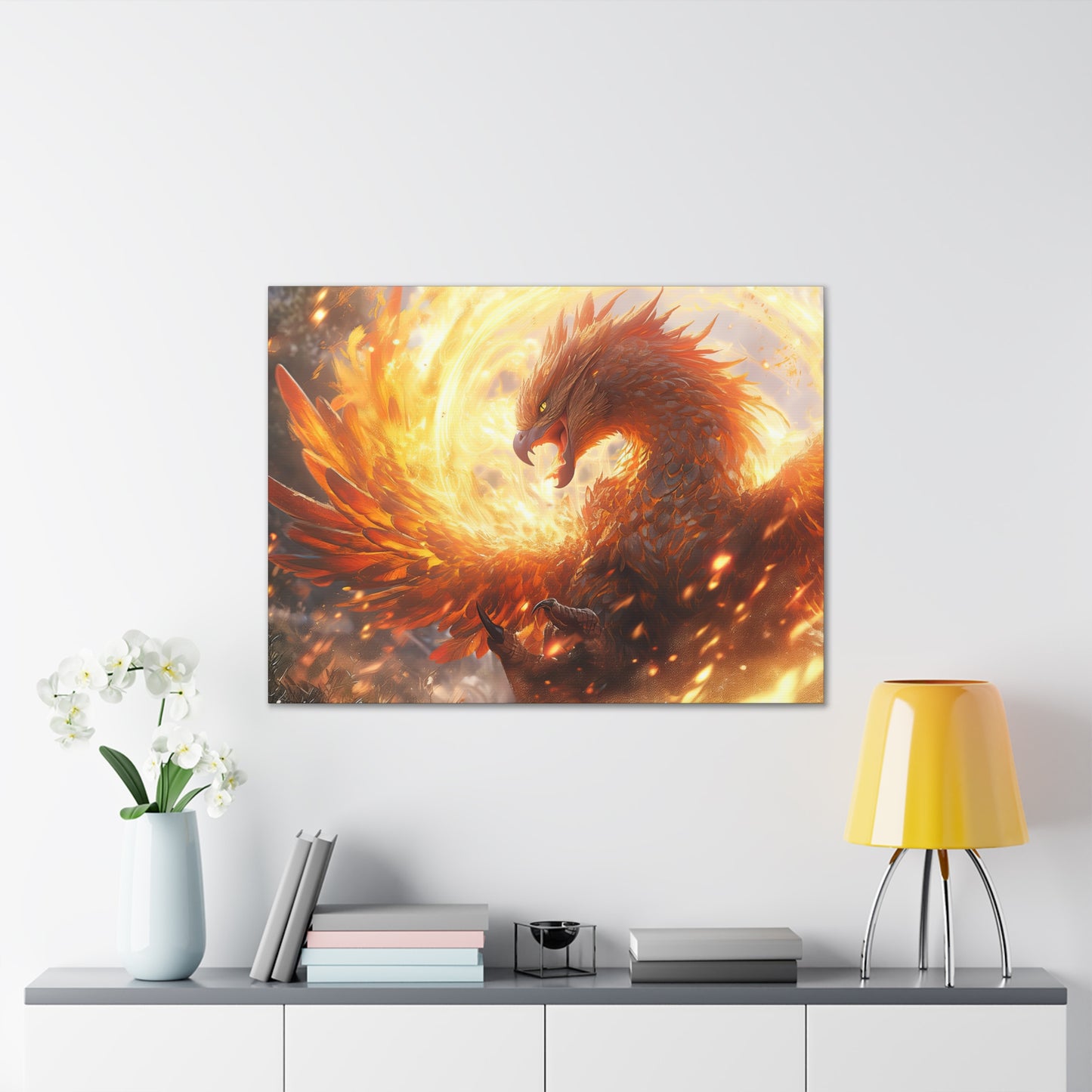 "Phoenix Furnace"  Canvas Stretched, 0.75" - Print