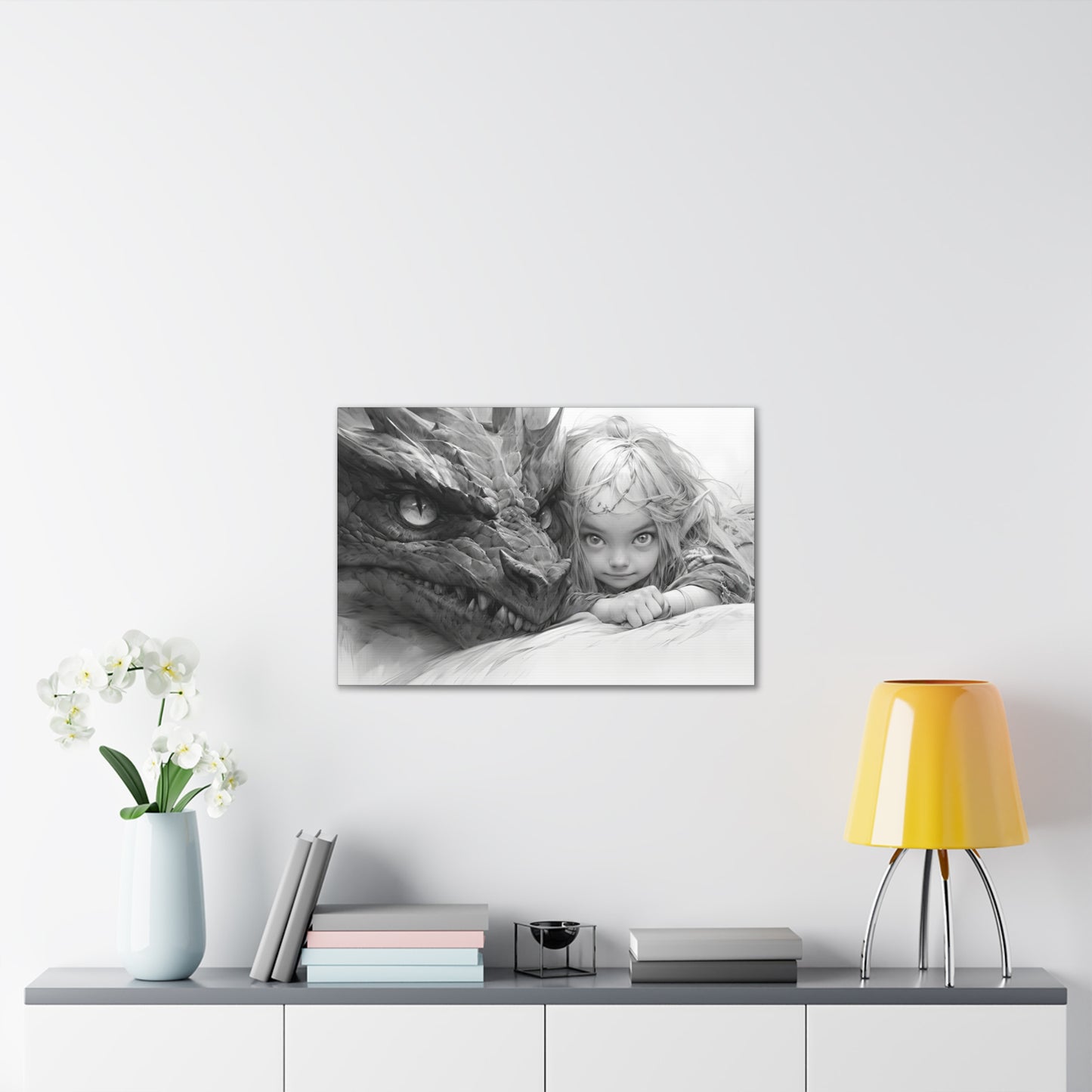 "Mischief"  Canvas Stretched, 0.75" - Print