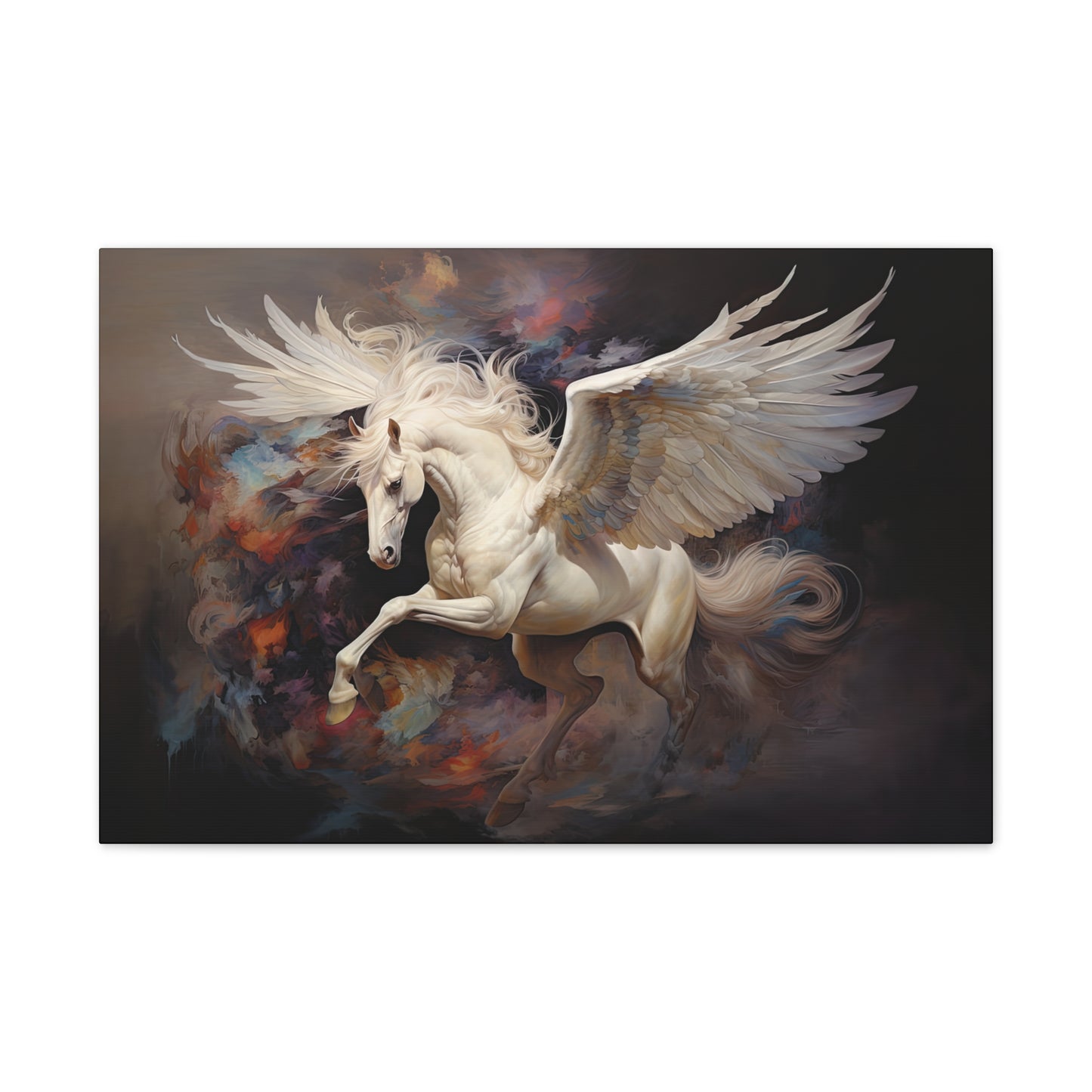 "Pegasus Flare"  Canvas Stretched, 0.75" - Print