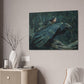 "Lady Of The Crows"  Canvas Stretched, 0.75" - Print