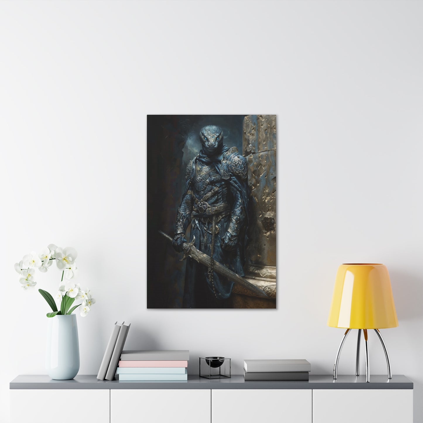 "Shadowviper" Canvas Stretched, 0.75" - Print