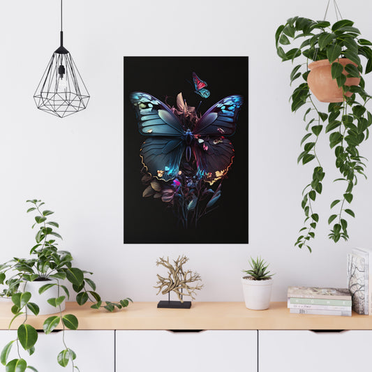 "Black Pearl Butterfly" Poster - Print