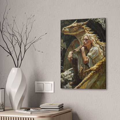 "Wing of Sanctuary" Canvas Stretched, 0.75" - Print