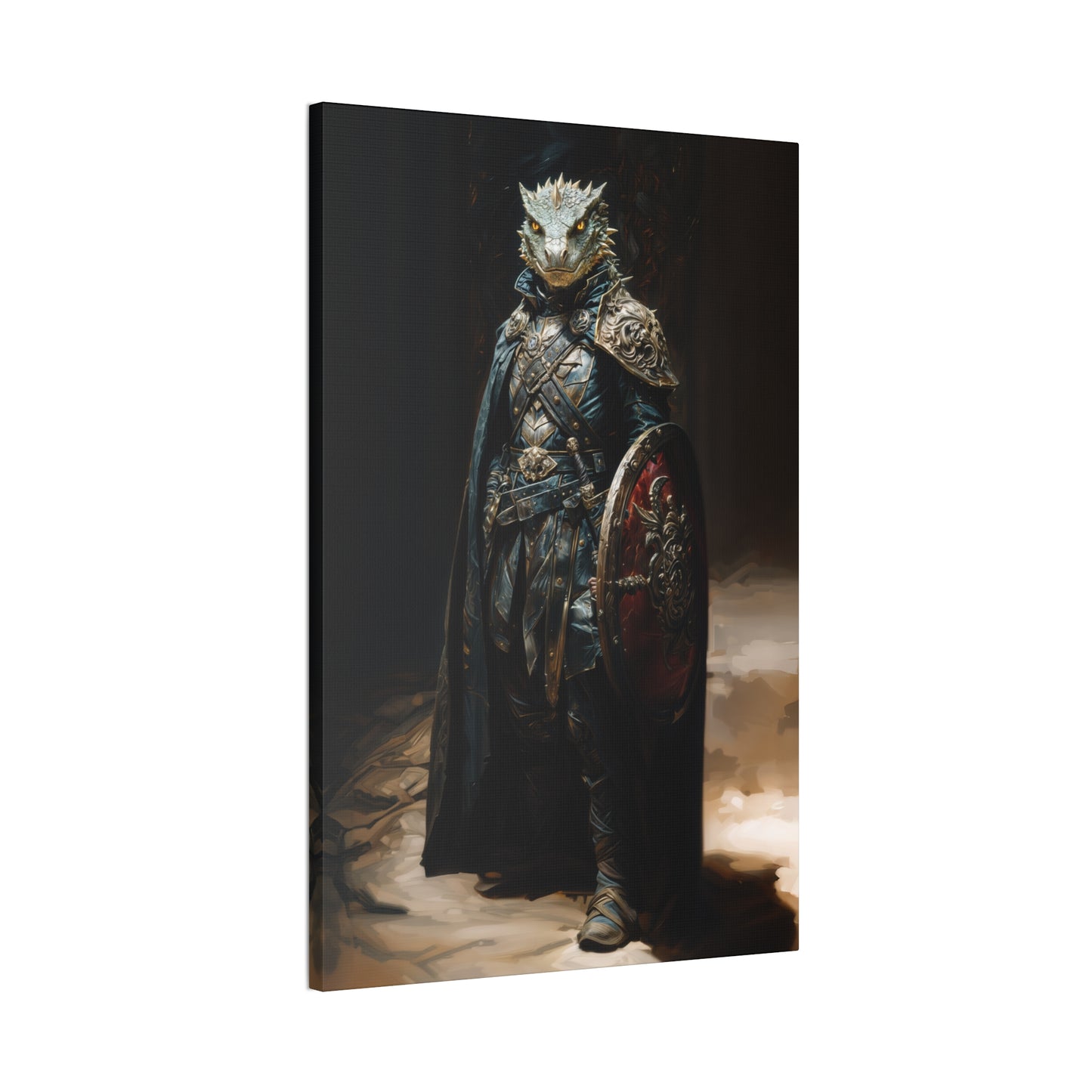 "Captain Of The Crooked Vanguard" Canvas Stretched, 0.75" - Print