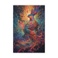 "Liquid Light Phoenix" Canvas Stretched, 0.75" - Print