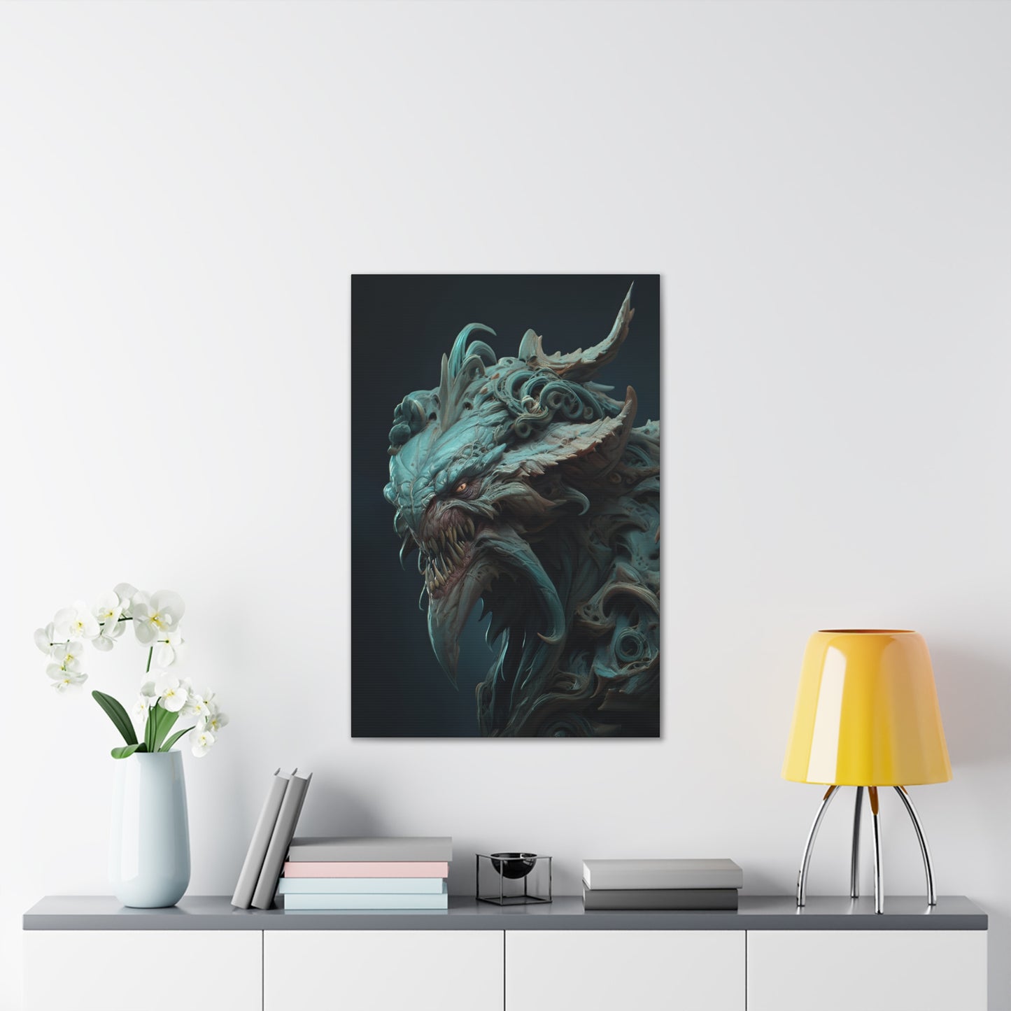 "Eye Of The Kraken" Canvas Stretched, 0.75" - Print