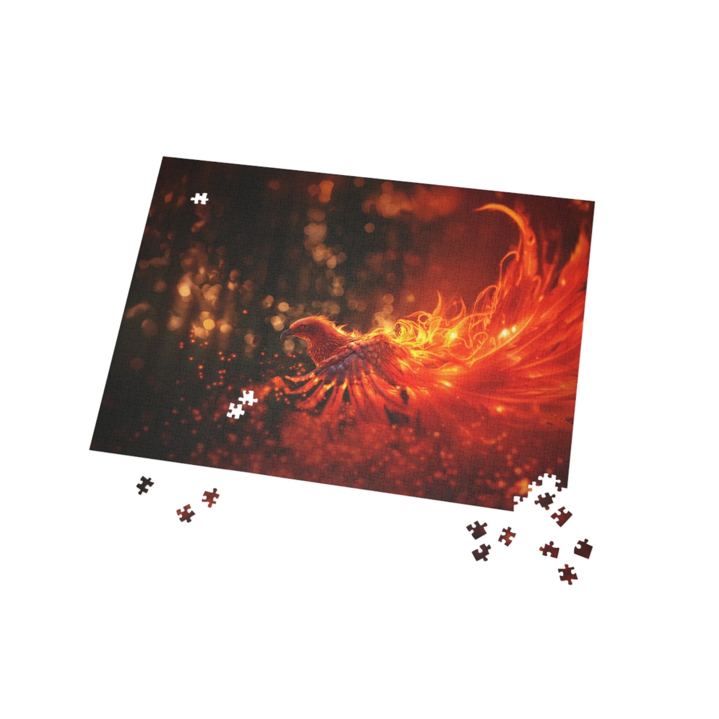 "Blazing Grace Phoenix" Puzzle (500, 1000-Piece)