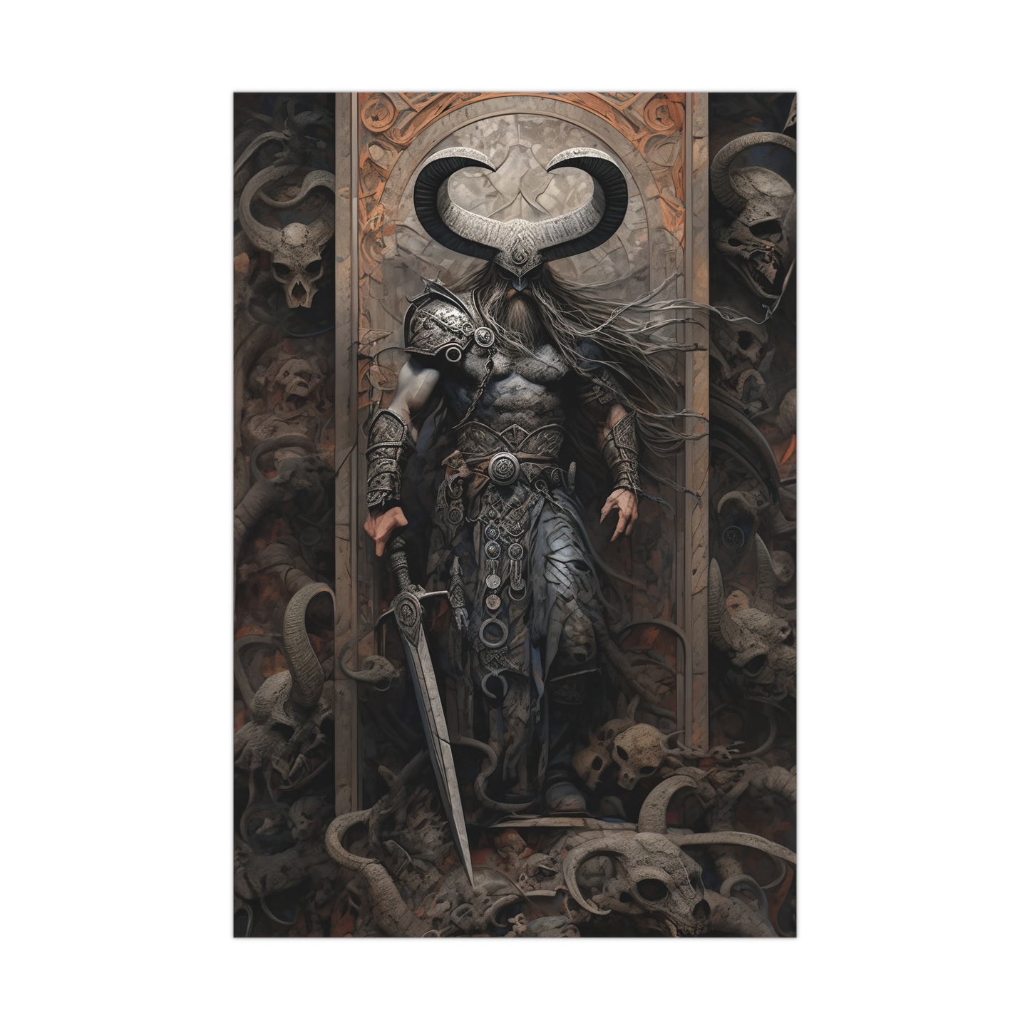 "A Vikings Niflheim" Poster - Print