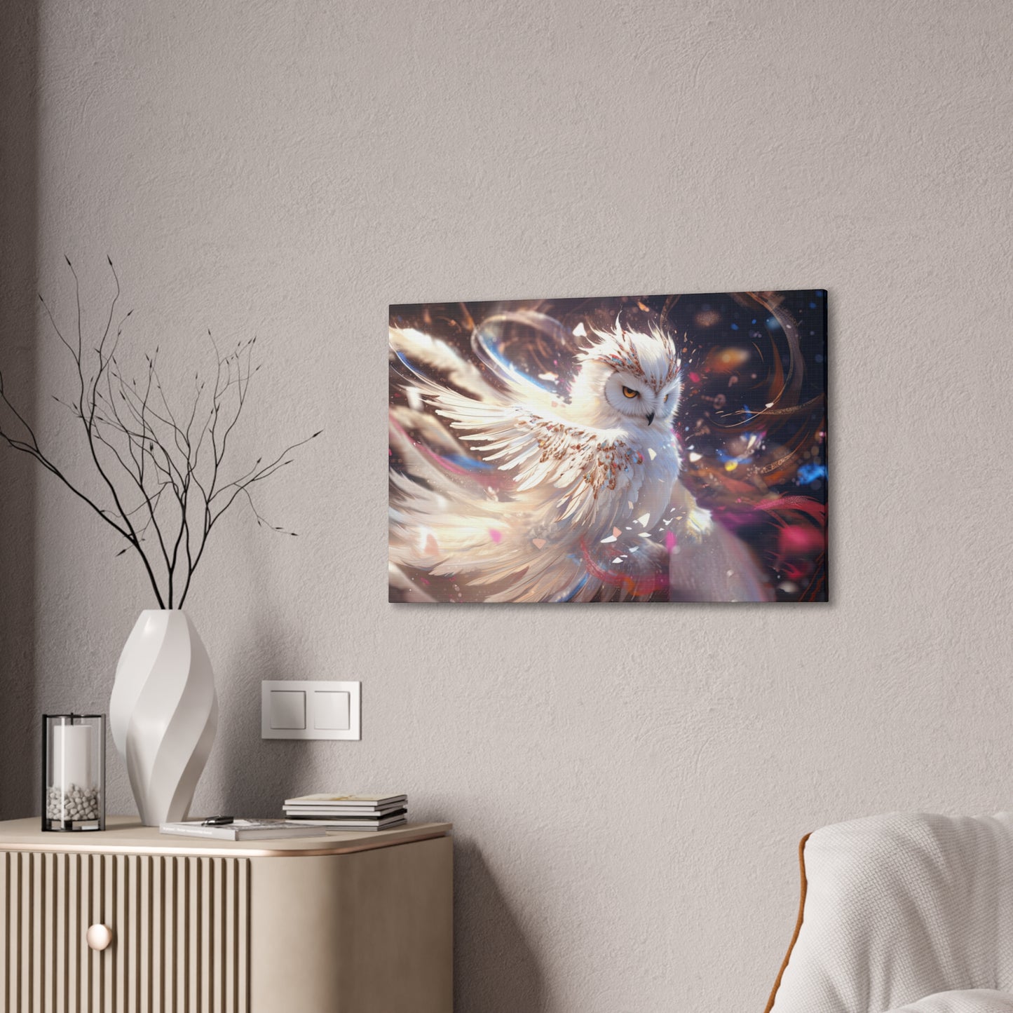 "Owl Magic"  Canvas Stretched, 0.75" - Print