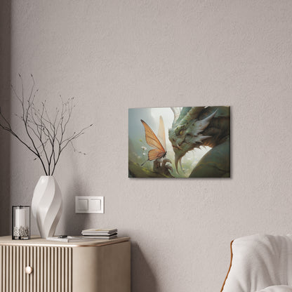 "Fire and Flutter"  Canvas Stretched, 0.75" - Print