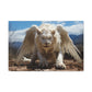 "Albino Skyroar"  Canvas Stretched, 0.75" - Print