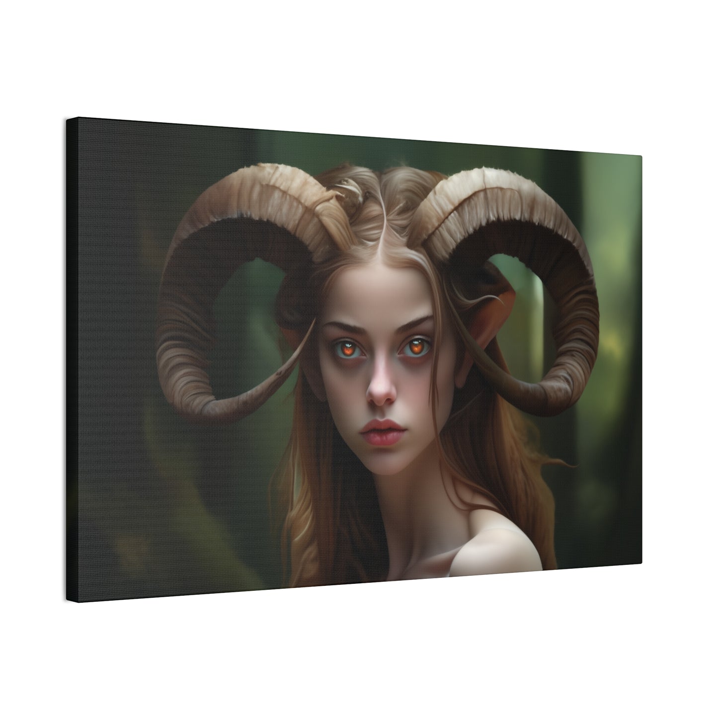 "Forest Faun"  Canvas Stretched, 0.75" - Print