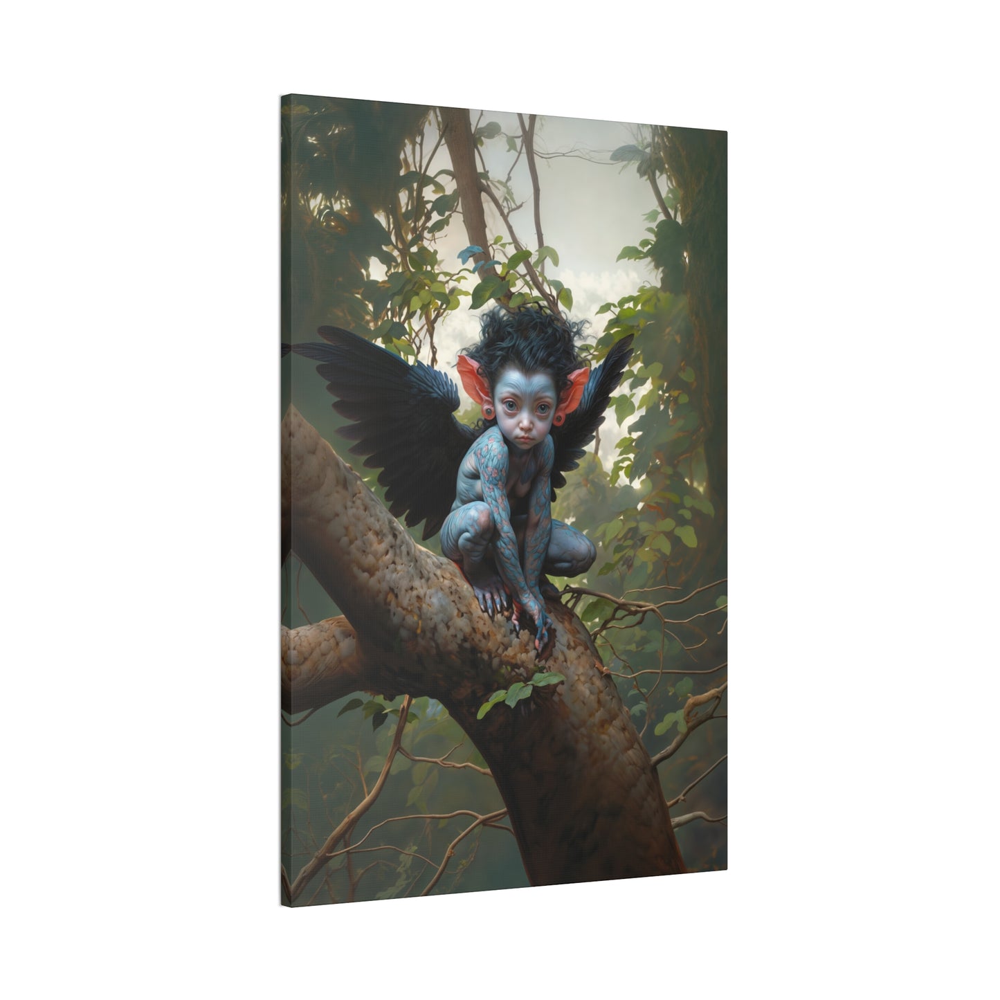 "The Tree’s Secret Keeper" Canvas Stretched, 0.75" - Print