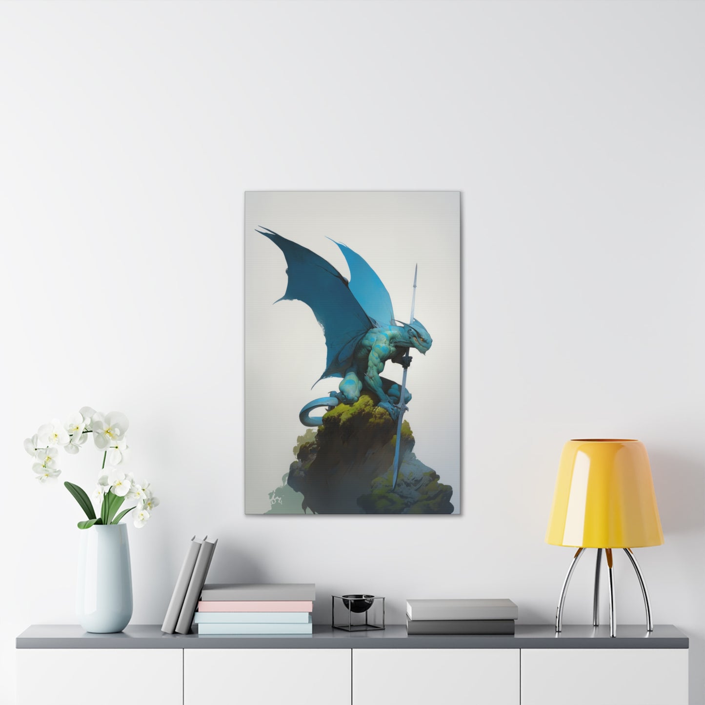 "Skyreaver" Canvas Stretched, 0.75" - Print