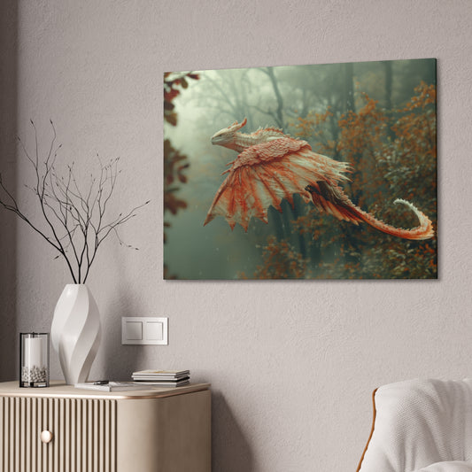 "Dragons Flight"  Canvas Stretched, 0.75" - Print