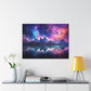 "Space Holiday"  Canvas Stretched, 0.75" - Print