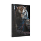 "Tiger Samurai" Canvas Stretched, 0.75" - Print