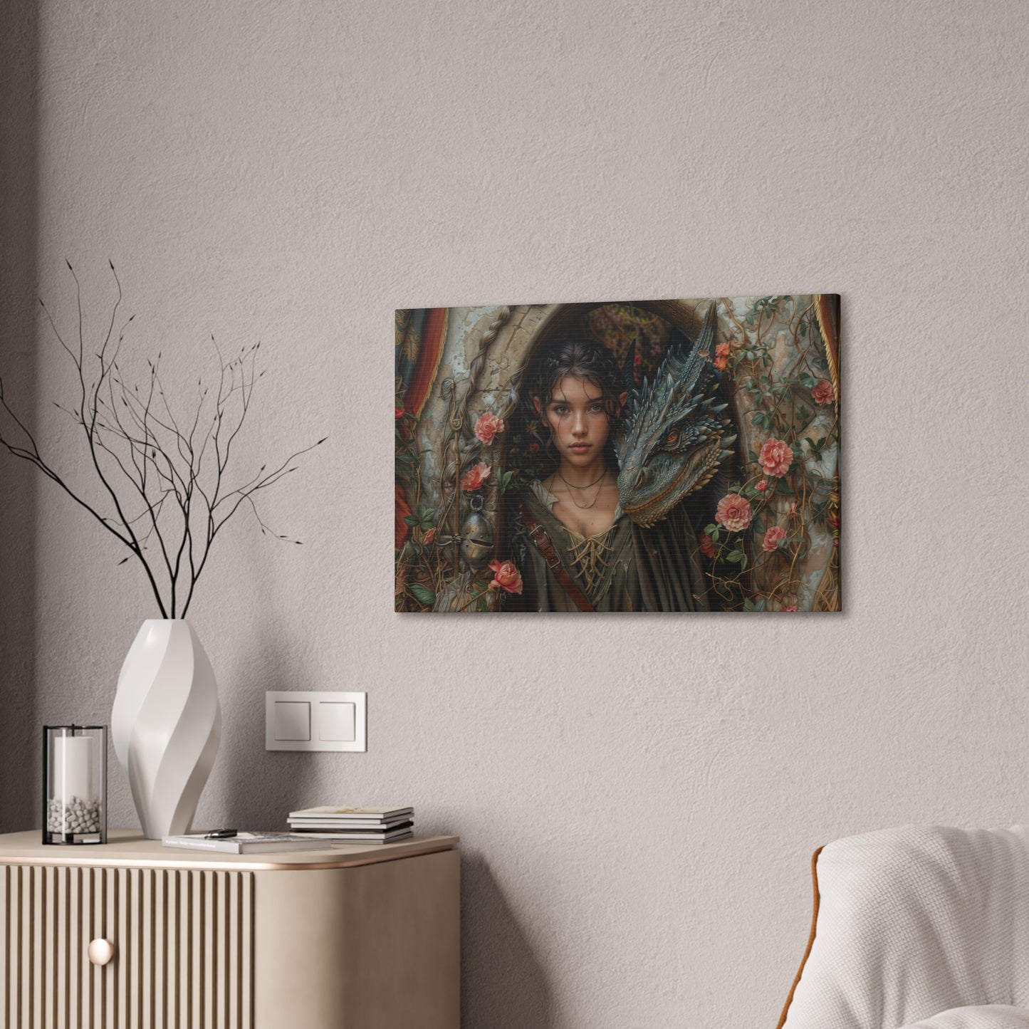 "The Secret Garden"  Canvas Stretched, 0.75" - Print