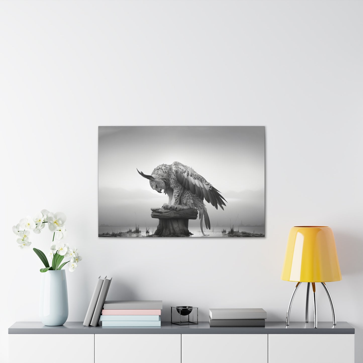 "Pondering"  Canvas Stretched, 0.75" - Print