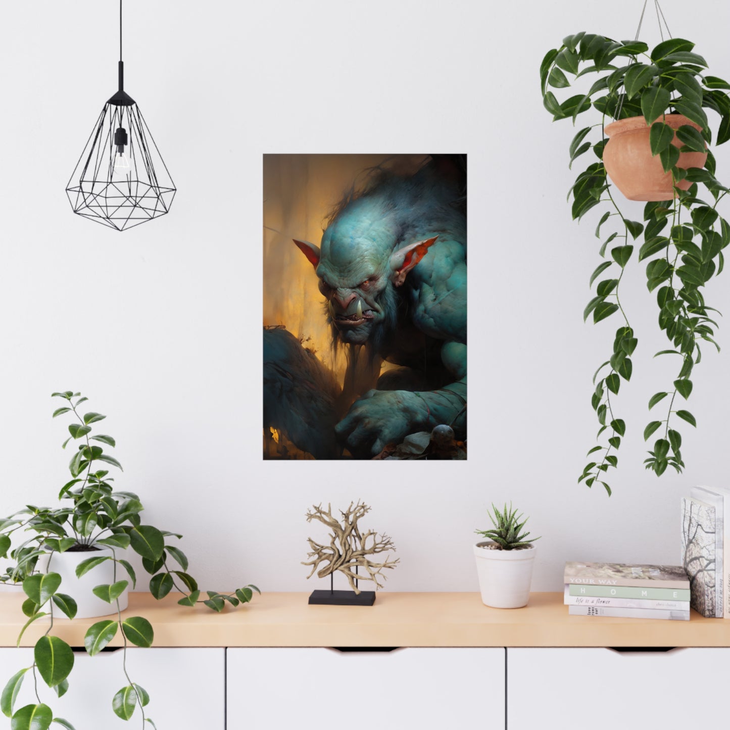 "Hungry Troll" Poster - Print