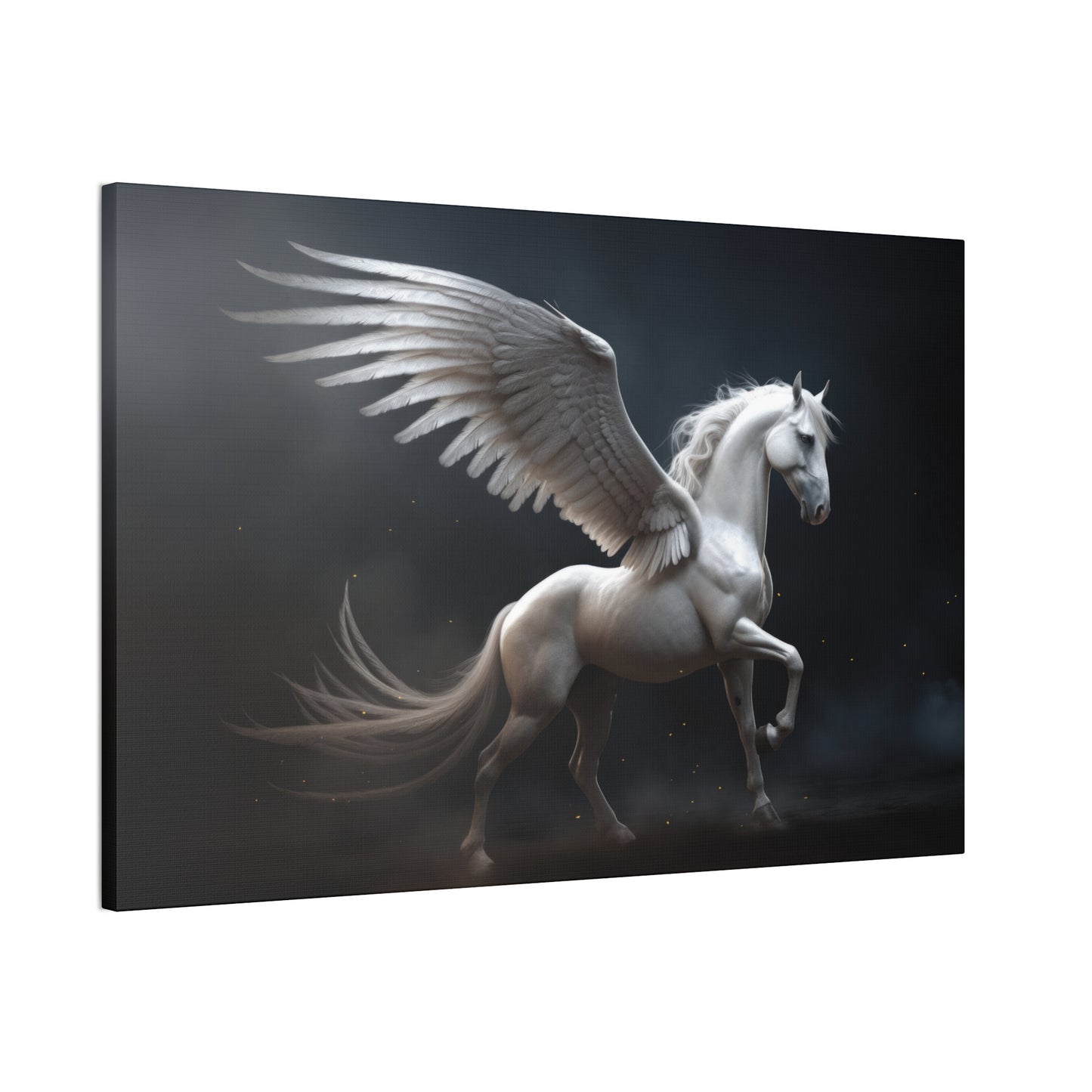 "Ethereal Pegasus"  Canvas Stretched, 0.75" - Print