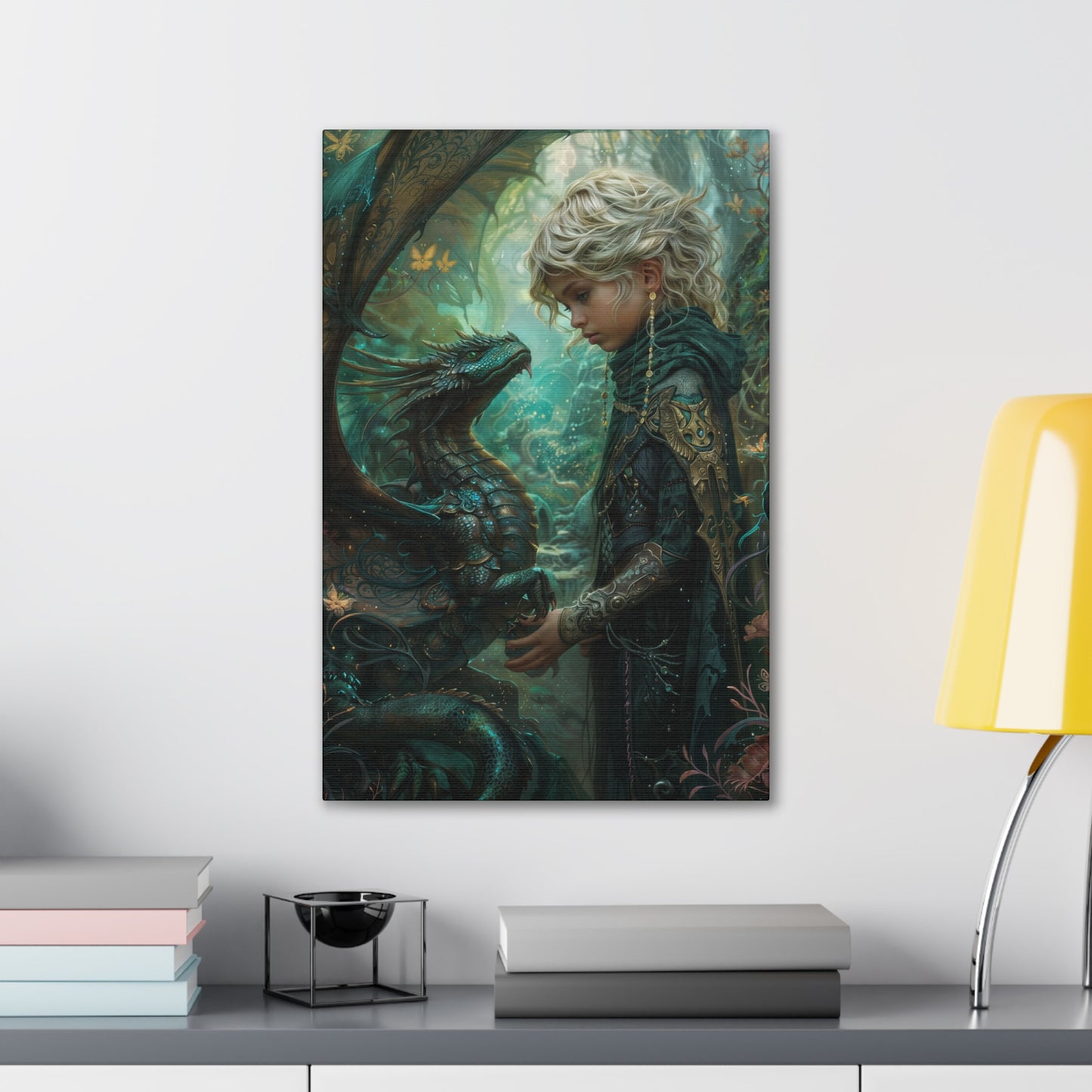 "Destined Souls" Canvas Stretched, 0.75" - Print