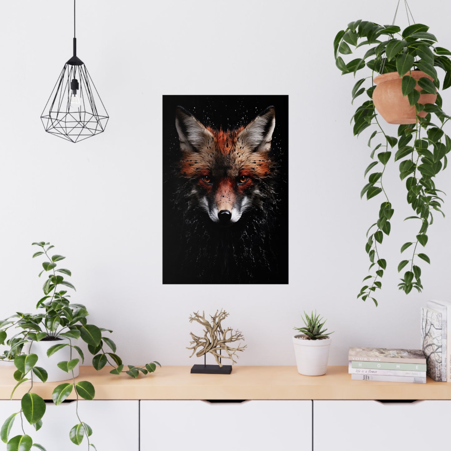 "Fox Burst" Poster - Print