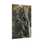 "Dark Wolf" Canvas Stretched, 0.75" - Print