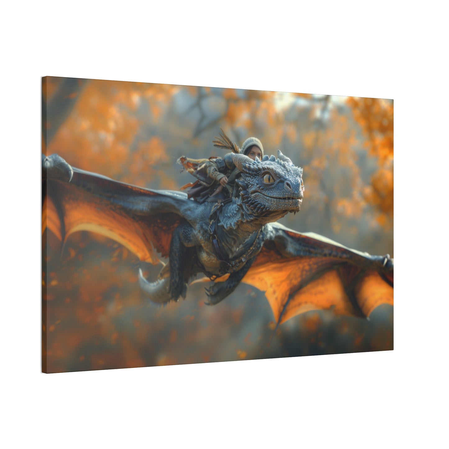 "Swift Messenger"  Canvas Stretched, 0.75" - Print