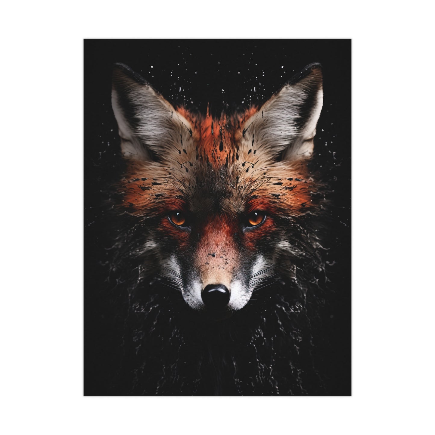 "Fox Burst" Poster - Print