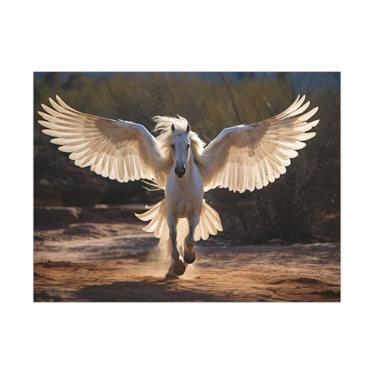 "Pearl Pegasus" Poster - Print