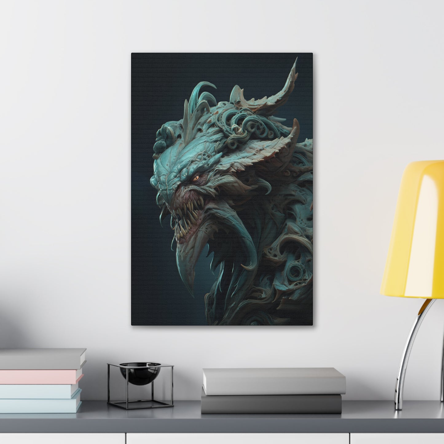 "Eye Of The Kraken" Canvas Stretched, 0.75" - Print