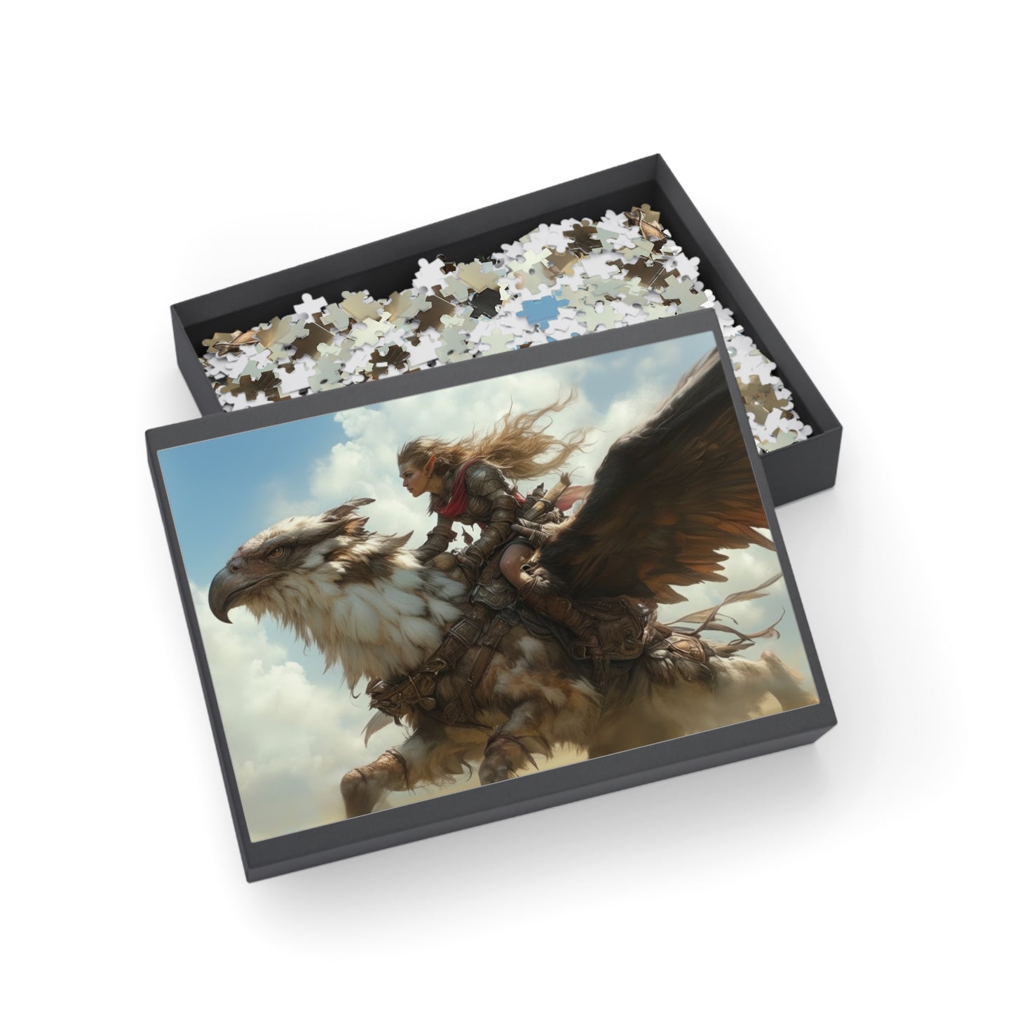 "Griffin Rider" Puzzle (500, 1000-Piece)