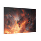 "Phoenix Fury"  Canvas Stretched, 0.75" - Print