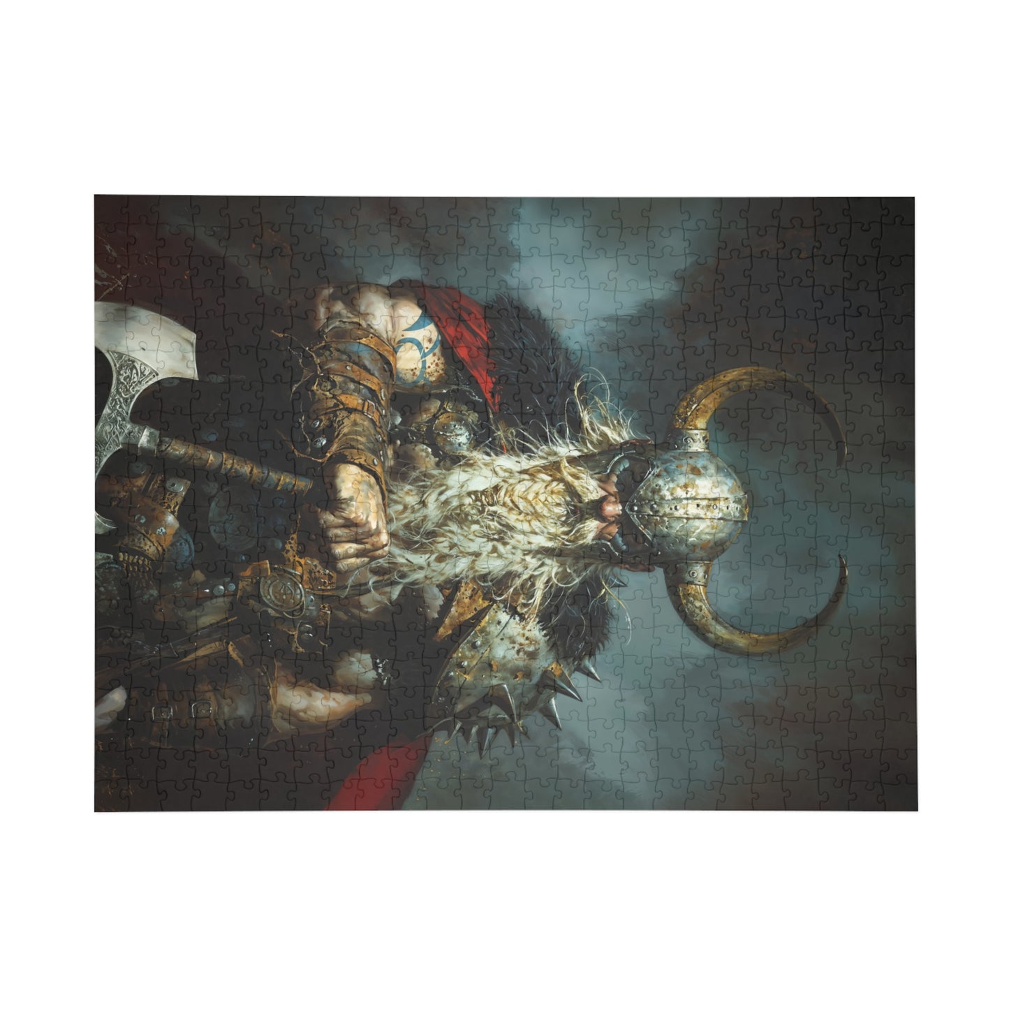 "Battleworn Berserker " Puzzle (500, 1000-Piece)