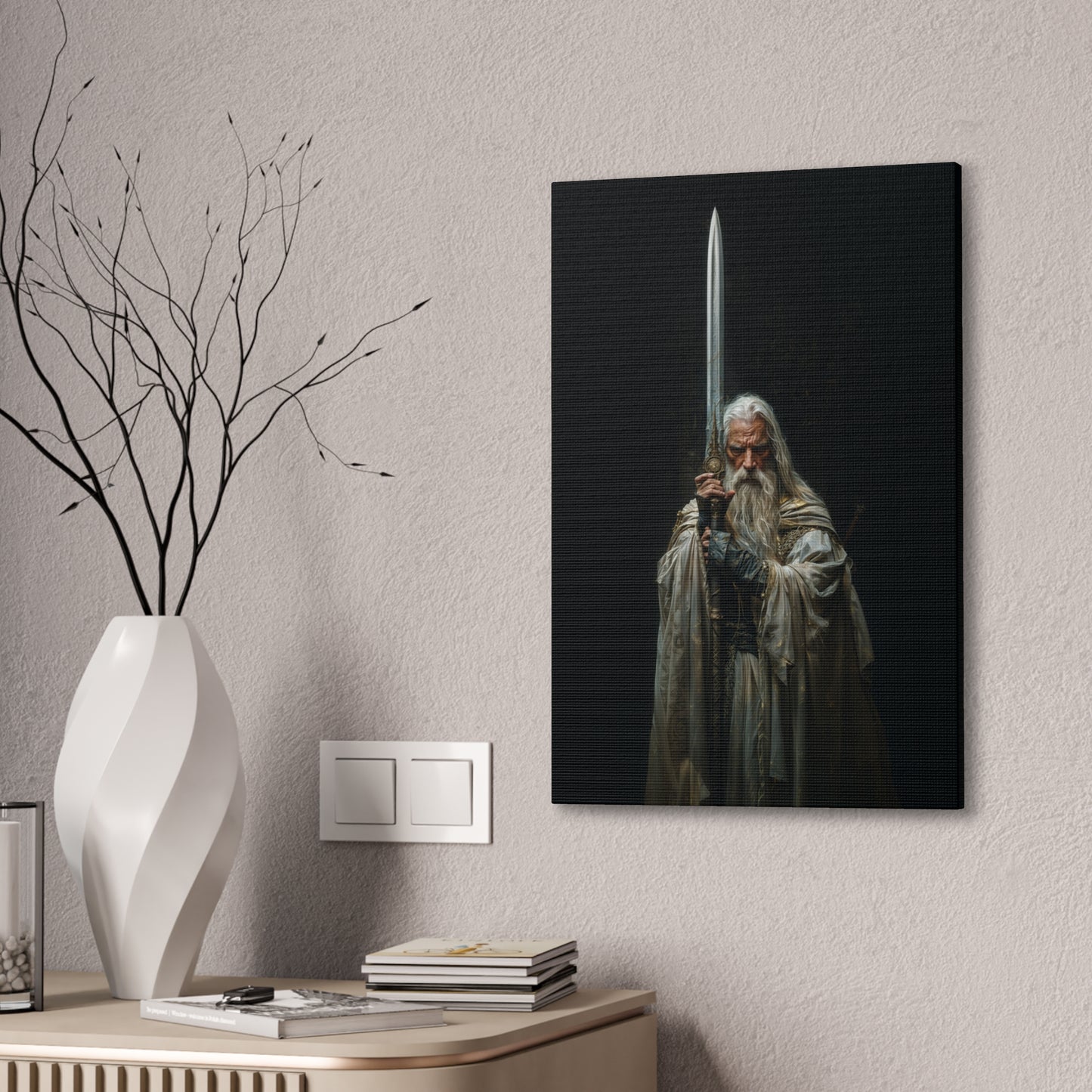 "Legend Of The Dragonlance" Canvas Stretched, 0.75" - Print