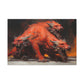 "Hound Of Hades"  Canvas Stretched, 0.75" - Print